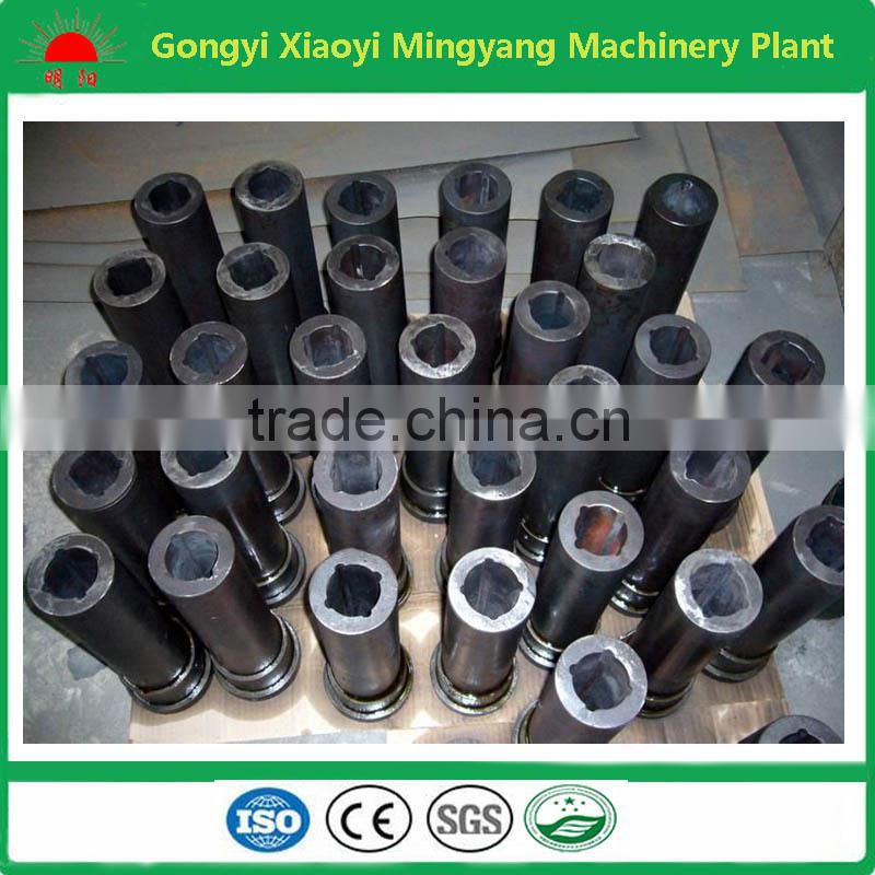 Hot sell automatic biomass 150kg/h peanut shell briquette forming machine for bbq