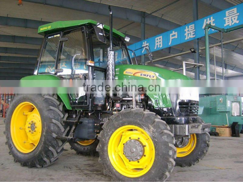 DQ804 farm tractor with rops & canopy, big tractor 4WD