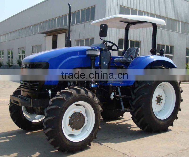 DQ804 farm tractor with rops & canopy, big tractor 4WD