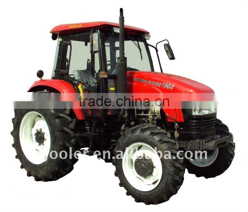 DQ804, 80HP 4WD farm agriculture tractor with luxury cabin