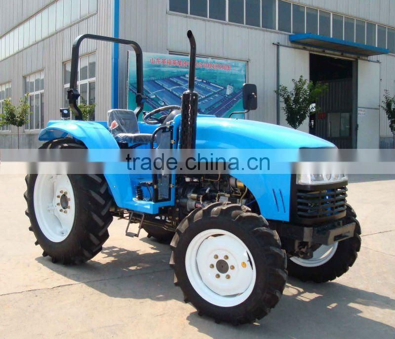 Farm Tractor DQ404, 40HP, 4WD, wheeled tractor, agriculture tractor can fit with plough, harrow, trailer, tiller, ridger, baler