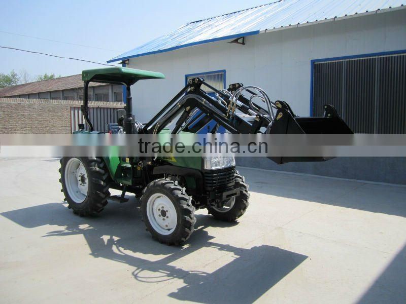 Farm Tractor DQ404, 40HP, 4WD, wheeled tractor, agriculture tractor can fit with plough, harrow, trailer, tiller, ridger, baler
