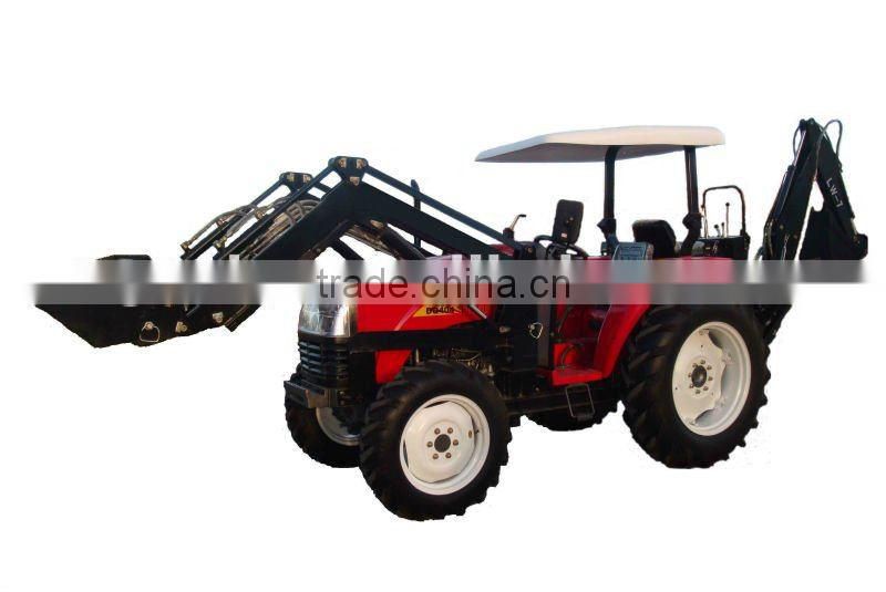 Farm Tractor DQ404, 40HP, 4WD, wheeled tractor, agriculture tractor can fit with plough, harrow, trailer, tiller, ridger, baler