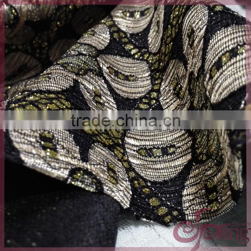 Hot selling bonded lace fabric african