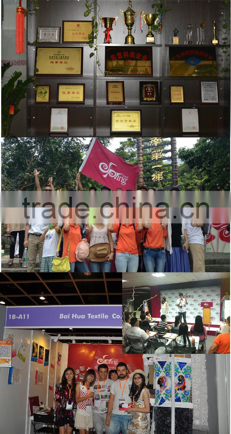 bridal lace embroidery with 3D coiling tape