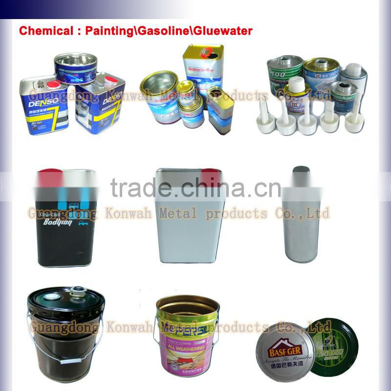 china square stainless steel oil can for FDA