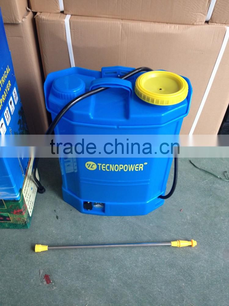 16L agriculture rechargeable sprayer, portable battery sprayer for sale