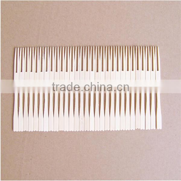 90mm Party Disposable Mini Food Bamboo Appetizer Fork