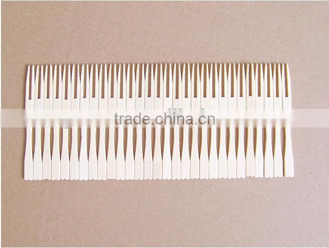 Wholesale Fancy mini Bamboo Disposable Forks