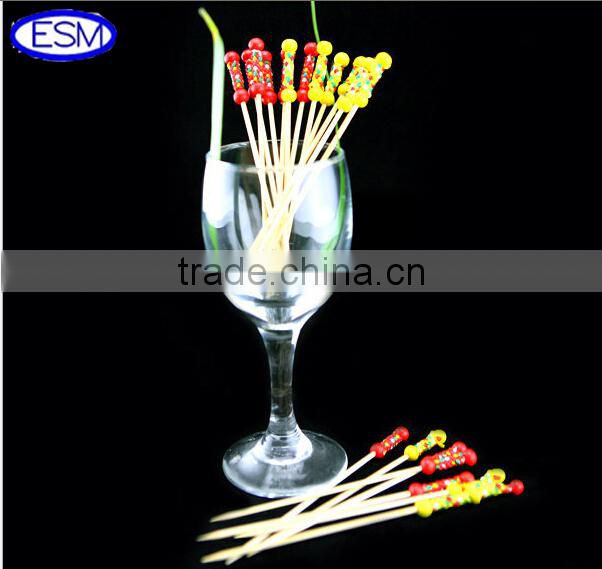 Any sizes cake decorating bamboo flat sticks for food