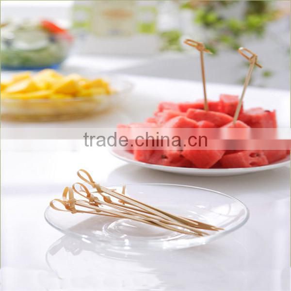 China bamboo disposable party knotted bamboo skewer