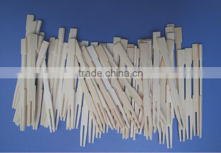 Wholesale Fancy mini Bamboo Disposable Forks