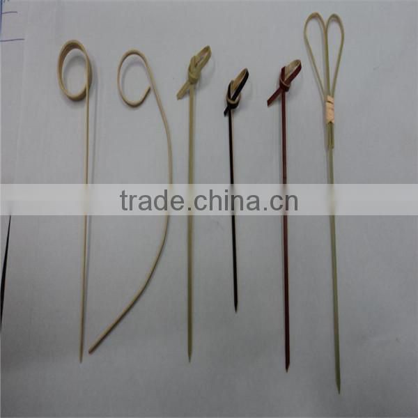 China disposable high quality natural bamboo skewer for fruit
