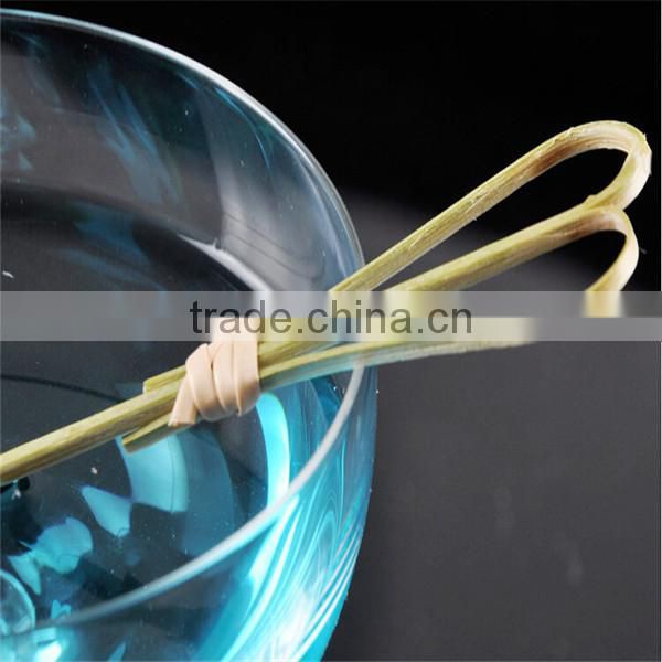 High quality natural party decorate custom cocktail heart pick