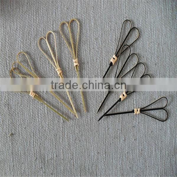 Disposable fashion color decoration party bamboo skewer