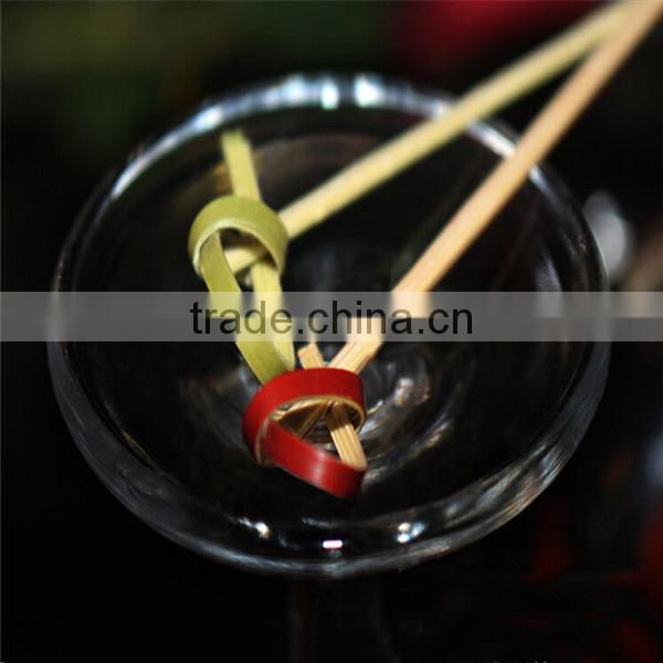 Food Grade party decorate cocktail bamboo knot skewer