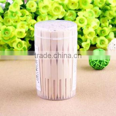 90mm Party Disposable Mini Food Bamboo Appetizer Fork