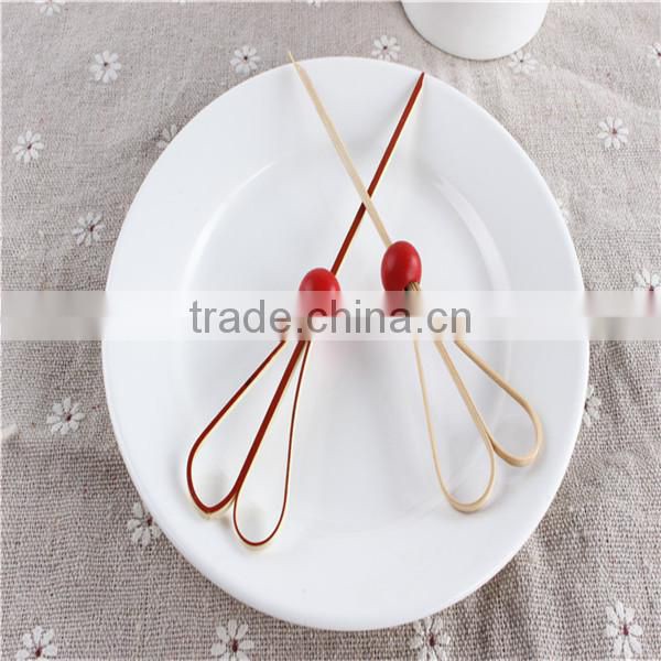 High quality natural party decorate custom cocktail heart pick