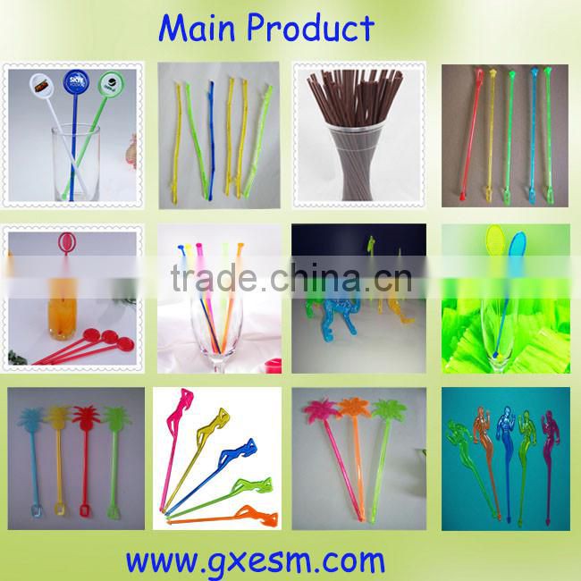 9cm Nature color disposable bamboo fruit Fork