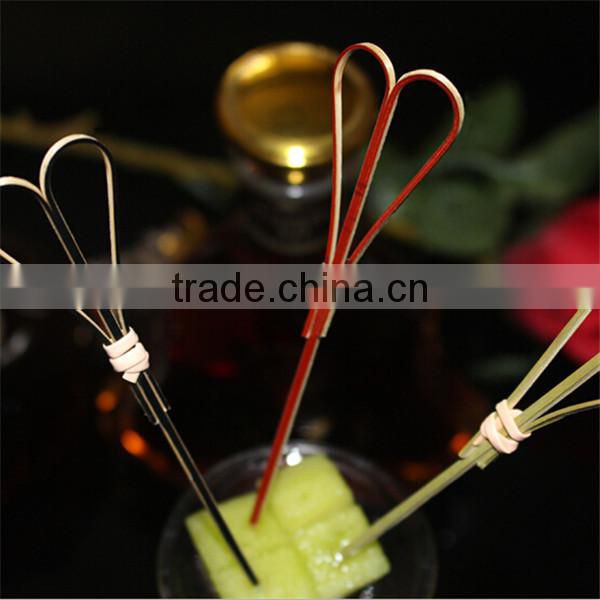 China disposable high quality natural bamboo skewer for fruit