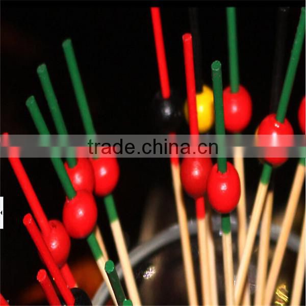 Royal Premium Cocktail bamboo skewer with beed