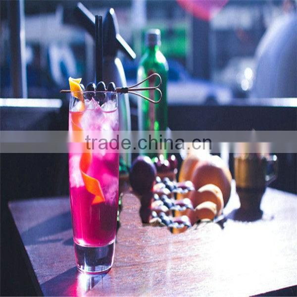 High quality natural party decorate custom cocktail heart pick