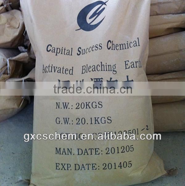Activated Bleaching earth water treatment chemicals