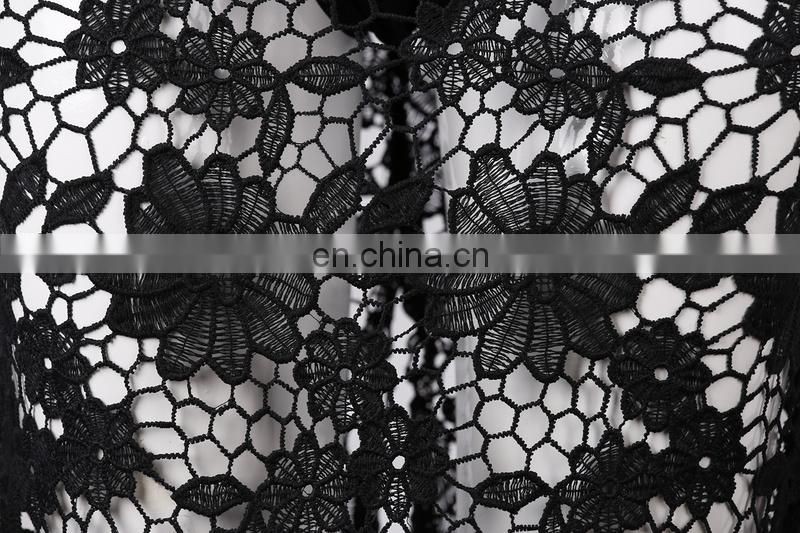 2017 long sleeve lace bandage mini dress off-shoulder dress