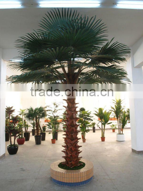 man-made/fake/artificial washington's palm tree