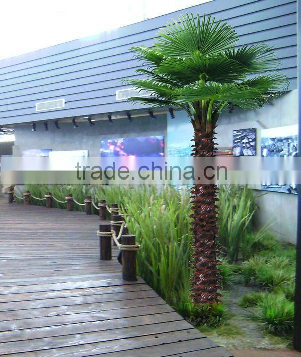 man-made/fake/artificial washington's palm tree
