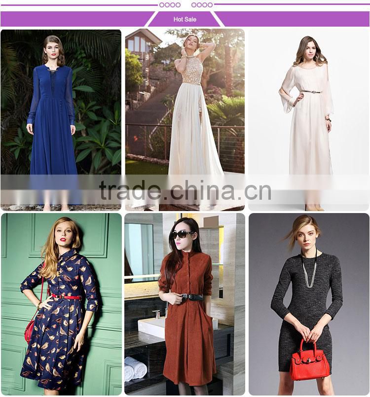 2016 summer silk temperament of Europe and the United States women's dresses stripe printed high-grade real silk dress