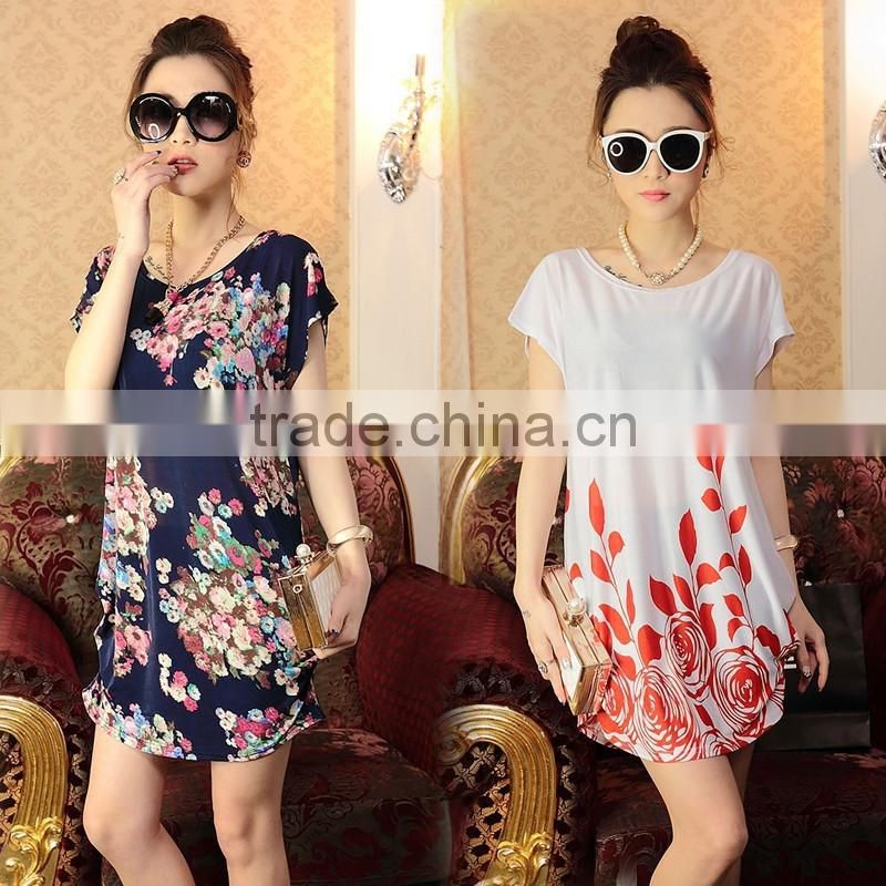 cute tops in stock cartoon printed womens stripe t shirts round neck woman clothes free size short sleeve