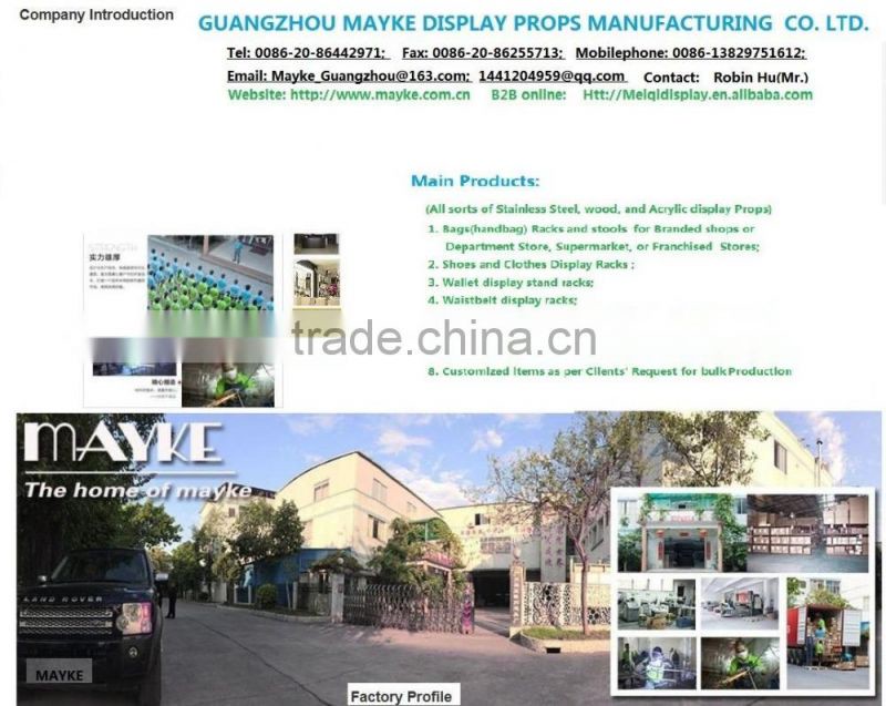 Excellent 9-Grid wooden Advetising belt display Organizer