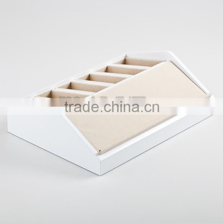 Shop-fit Unique wooden 6-Grid belt display racks