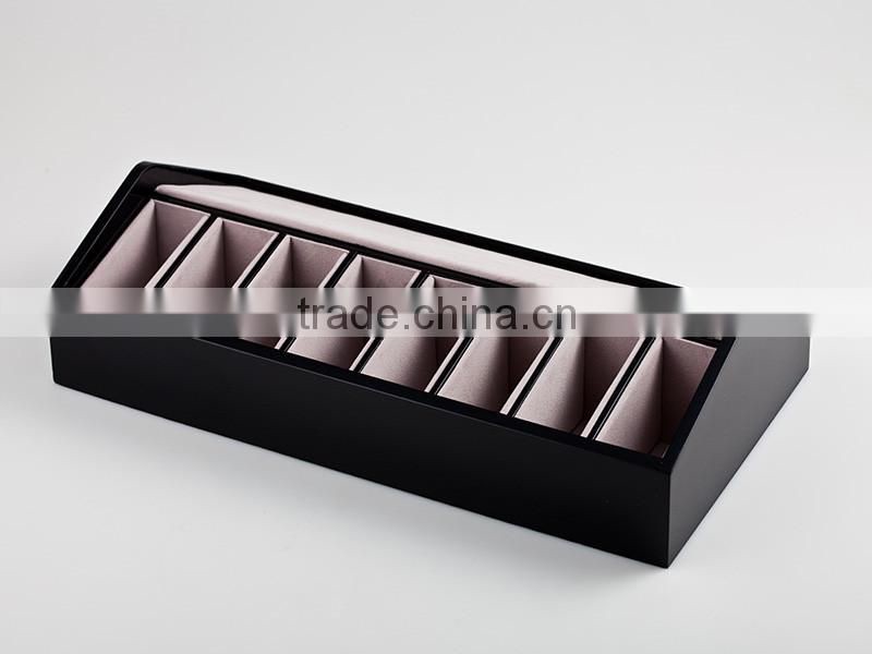 Unique wooden belt display 8-Grid display belt display stand