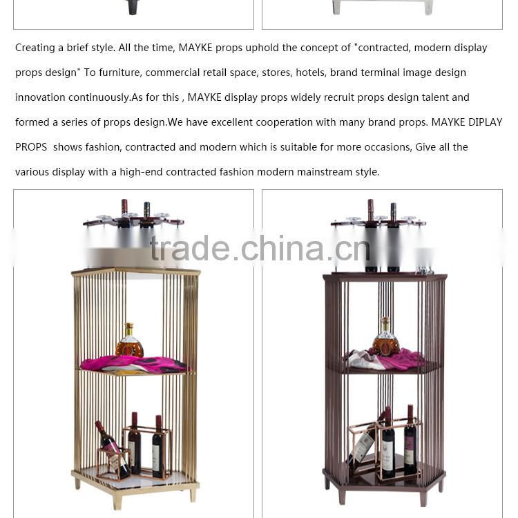 top quality steel S-Shape belt display rack for wholesale