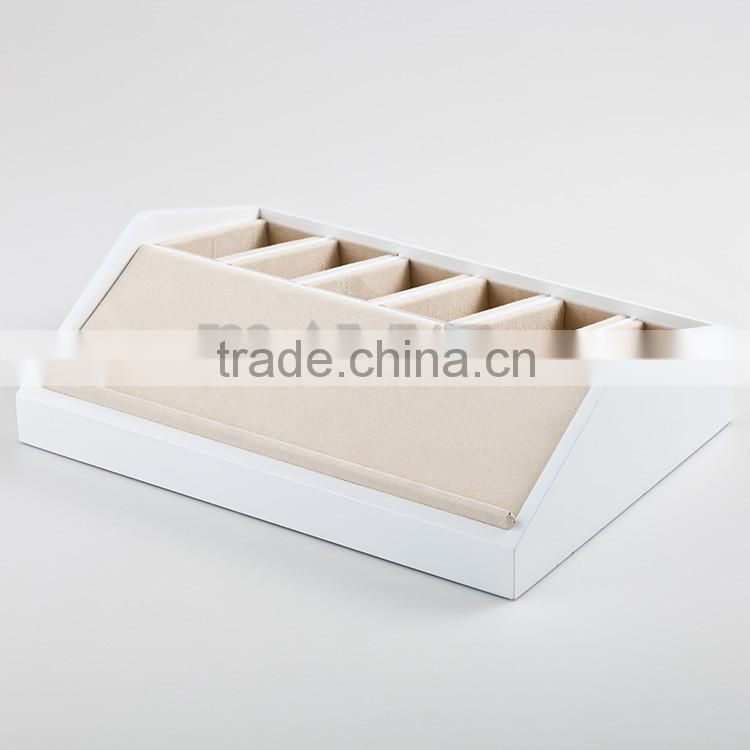 Shop-fit Unique wooden 6-Grid belt display racks