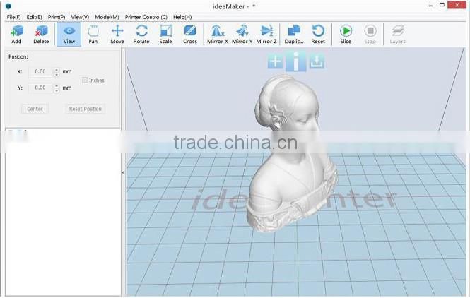 Popular in 2015 High resolution 0.02mm Digital printer/3D printer for sale with CE