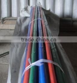 plastic coated bamboo poles