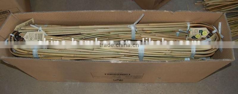 High quality bamboo trellie cheap bamboo bent U bent bamboo