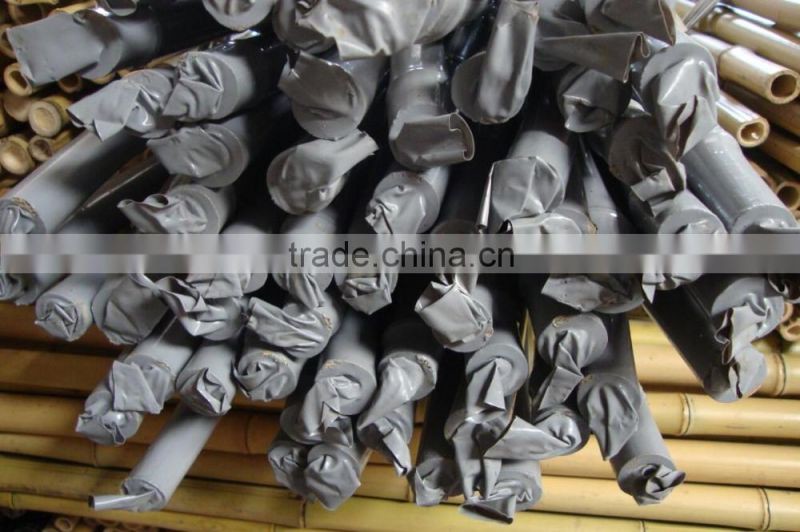 plastic coated bamboo poles