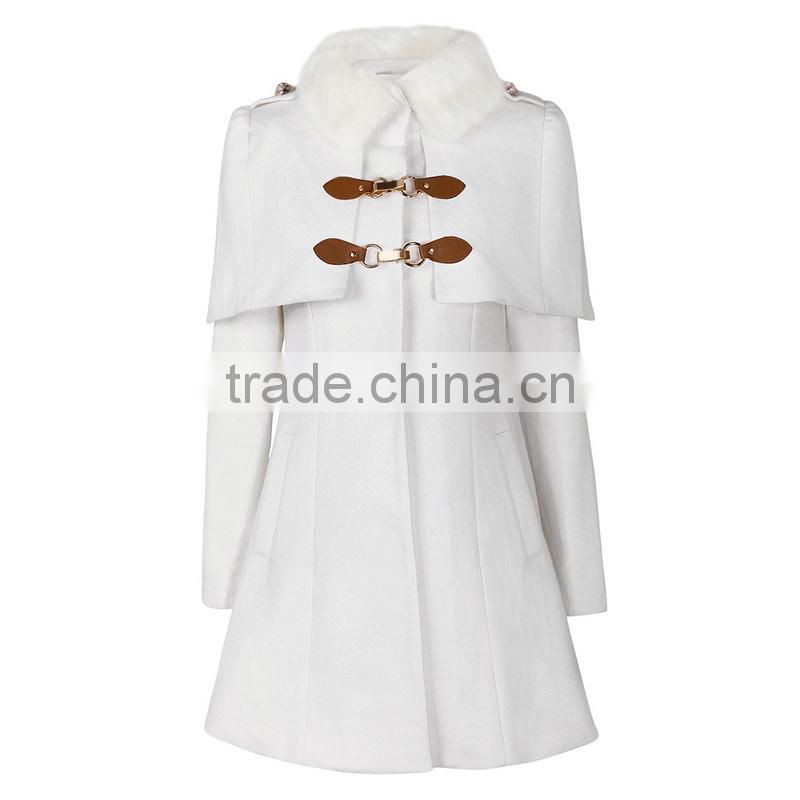 2014 new fashion winter blue elegant winter coat factory price