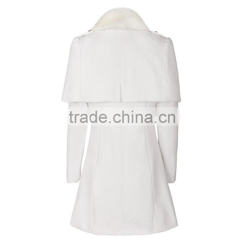 2014 new fashion winter blue elegant winter coat factory price