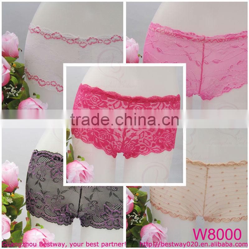 2014 very hot sale sexy lace panty for women