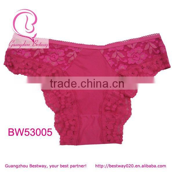 Girl sexy black panty