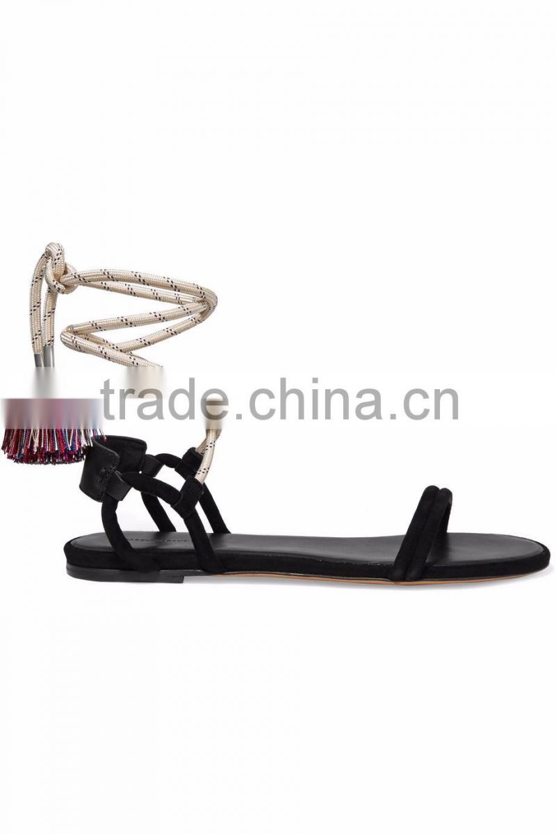 women shoes summer sandals china footwear design flat sandals oem ladies flat sandals