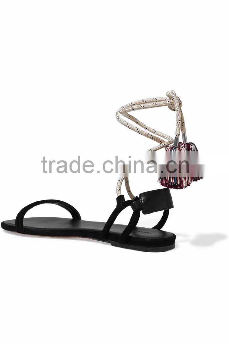 women shoes summer sandals china footwear design flat sandals oem ladies flat sandals