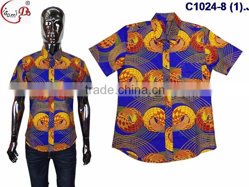 C1024 Factory price Multicolored newest popular loose comfortable color special pattern long dress soft material African dress