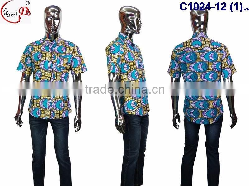 C1024 Factory price Multicolored newest popular loose comfortable color special pattern long dress soft material African dress