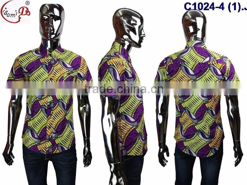 C1024 Factory price Multicolored newest popular loose comfortable color special pattern long dress soft material African dress